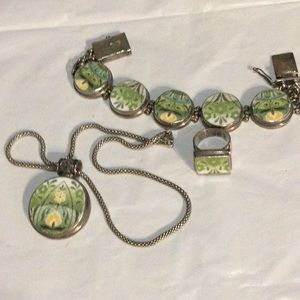 Sterling silver vintage set!